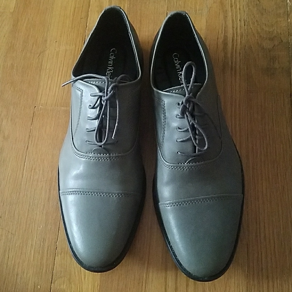 Calvin klein derby Dress shoes leather